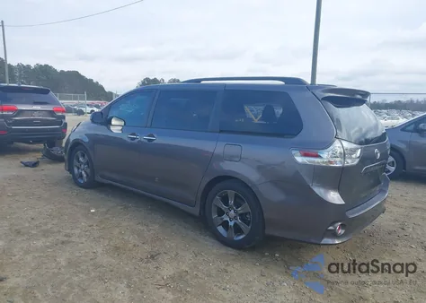 2016 Toyota Sienna Se 8 Passenger from USA, damaged, VIN 5TDXK3DC3GS711133